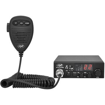 Statie radio Kit Statie radio CB PNI Escort HP 8000L ASQ + Antena CB PNI ML145 cu magnet 145/PL