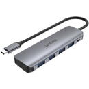 UNITEK UNITEK H1107A interface hub USB 3.2 Gen 1 (3.1 Gen 1) Type-A 5000 Mbit/s Grey