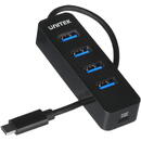 UNITEK UNITEK HUB USB-C 4XUSB-A 3.1, ACTIVE, 10 WATT,H1117B