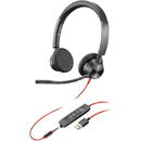 POLY POLY 3325 Headset Wired Head-band Calls/Music USB Type-A Black