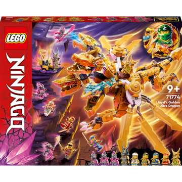 LEGO NINJAGO - Ultra dragonul auriu al lui Lloyd 71774, 989 piese