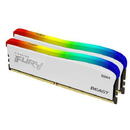 Fury Beast RGB Special Edition White 16GB DDR4-3200MHz CL16 Dual Channel
