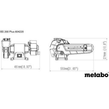 Metabo BS 200 Plus Combination Belt Sander