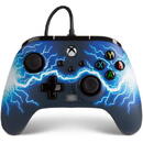 PowerA PowerA Enhanced Wired Controller for Xbox Series X|S, Gamepad (black/blue, Arc Lightning)