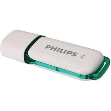 Memorie USB Philips FM08FD70B Snow Edition 8GB  USB 2.0 verde