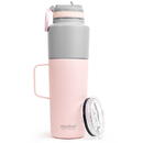 Asobu Asobu Twin Pack Bottle with Mug Pink, 0.9 L + 0.6 L