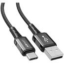 Acefast C1-04 USB-C, USB, Incarcare rapida, 1.2 m, Negru