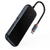 Hub 7in1 Baseus AcmeJoy Series USB-C to 2xUSB 3.0 + HDMI + USB 2.0 + USB-C PD + SD/TF (dark grey)