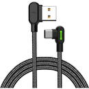 Mcdodo USB to USB-C cable Mcdodo CA-5280 LED, 1.2m (black)