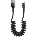 Mcdodo USB Spring Cable to USB-C Mcdodo Omega CA-6420 1.8m (Black)