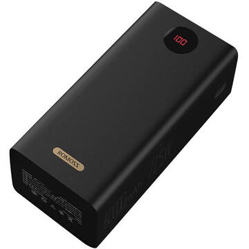 Baterie externa Romoss PEA60 60000mAh, QC + PD, 22.5W black