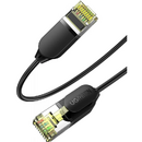 UGREEN PATCH CORD S/FTP Ugreen Cat7, "NW149" fire din cupru, viteza maxima 10 Gbps, round fine cable, 1m, negru "80415" (include TV 0.06 lei) - 6957303884155