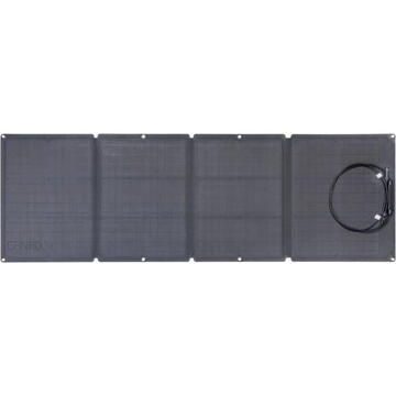 Panou Solar portabil ECOFLOW 110W, Celule Fotovoltaice, Negru