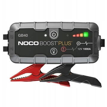 NOCO GB40 Boost 12V 1000A Jump Starter starter device with integrated 12V/USB battery