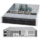 Supermicro SERVER CHASSIS 2U 720W SAS BK/CSE-825TQ-R720UB SUPERMICRO