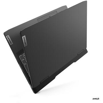 Notebook Lenovo IdeaPad Gaming 3 15ARH7 15.6" FHD AMD Ryzen 5 6600H 16GB 512GB SSD nVidia GeForce RTX 3050 4GB No OS Onyx Grey