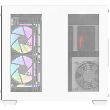 Carcasa Darkflash C285 Middle Tower, ATX, Micro ATX, ITX, Alb