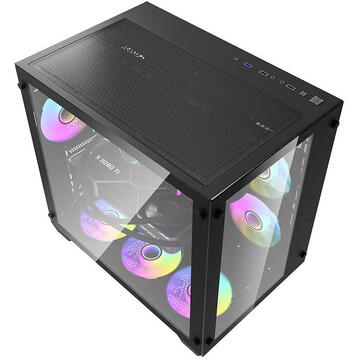 Carcasa Darkflash C285 Computer case (Black)