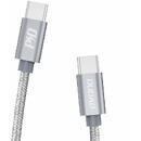 Dudao USB-C to USB-C cable Dudao L5ProC PD 45W, 1m (gray)