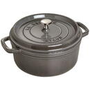 ZWILLING STAUB Cast iron round pot 40500-246-0 3.8l graphite