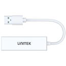 UNITEK Unitek USB-A RJ45 adapter, ETHERNET 100MBPS, white