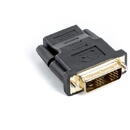 LANBERG Lanberg AD-0013-BK cable gender changer HDMI DVI-D 18+1 Single Link Black
