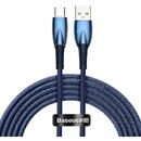USB  for USB-C  Glimmer Series, 100W, 2m (Blue)