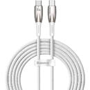 USB-C  for USB-C  Glimmer Series, 100W, 2m (White)