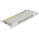 Delock DeLOCK 10  patch panel 8 port Cat.6A (grey, 0.5 U)