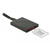 Card reader Delock Cititor de carduri  USB-C 3.1 Gen 2 CFAST NVME 10GB/s Negru