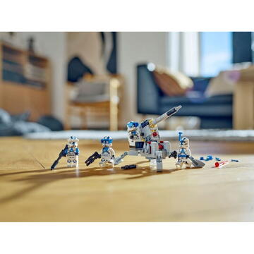 LEGO Star Wars - Pachet de lupta Clone Troopers™ divizia 501 75345, 119 piese