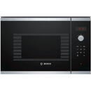 Bosch Bosch BFL523MS0 Built-In Microwave Oven, 800W, Capacity 20L, LED Display, 7 Programs, Touch Control, Black