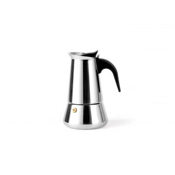 Espressoare pentru aragaz Leopold Vienna Espresso Cooker Trevi Steel/ 4 cups LV113002