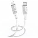 Dudao USB-C cable for Lightning Dudao L6S PD 20W, 1m (white)