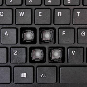 Tastatura Adesso SlimTouch Mini Keyboard, Membrane Key Switch with 78 Quiet Keys, USB