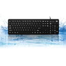 Adesso Adesso Antimicrobial Waterproof Desktop Keyboard for medical environments, USB