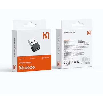 Mcdodo Adaptor Wireless USB Bluetooth 5.1 Black