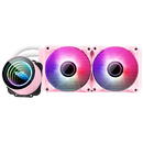 Darkflash Darkflash DX240 V2 RGB PC Water Cooling 2x 120x120 (Pink)