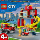 City Remiza strażacka i wóz strażacki (60375)
