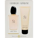 Set Armani Si, Femei: Apa de parfum, 100 ml + Lotiune de corp, 75 ml