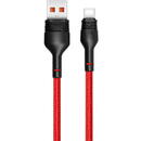 XO USB to USB-C cable XO NB55 5A, 1m (red)
