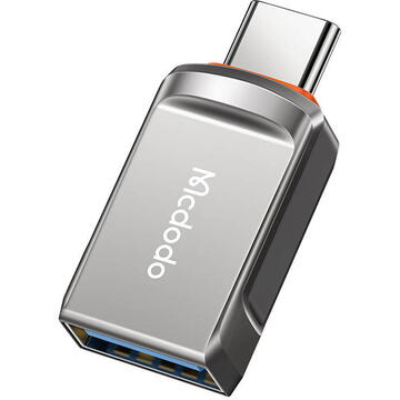 USB 3.0 to USB-C adapter, Mcdodo OT-8730 (gray)