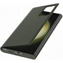 Galaxy S23 Ultra S918 Smart View Wallet Case Khaki EF-ZS918CGEGWW