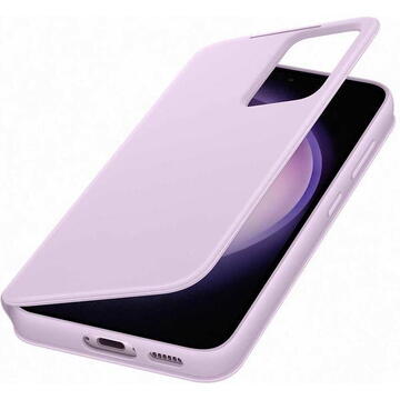Husa Samsung Galaxy S23 S911 Smart View Wallet Case Lilac EF-ZS911CVEGWW