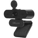 DeLux DC03 cu microfon inclus, Negru