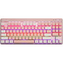 DeLux KM18DB Gaming  RGB  White&Pink