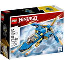 LEGO Ninjago - Avionul cu reactie Fulger EVO al lui Jay 71784, 146 piese