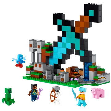 LEGO Minecraft - Avanpostul sabiei 21244, 427 piese