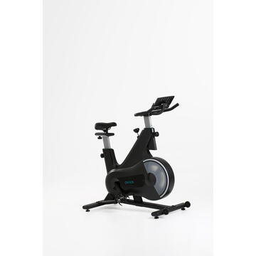 Bicicleta de spinning OVICX, magnetic Q210B negru, bluetooth