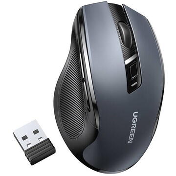 Mouse UGREEN 90545 MU006, DPI Ajustabil 800 - 4000, Design Compact, Negru